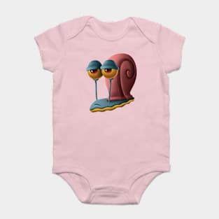 Gary the Snail Baby Bodysuit